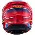 Casque Cross Alpinestars S-M7 Cast Rouge Jaune Fluo Bleu