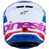 Casque Cross Alpinestars S-M7 Core Blanc Bleu Violet