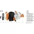 Gilet Airbag Shot SRG-1 Max Noir