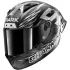 Casque Shark Aeron-GP Fim Racing  2 Replica Zarco Winter Test 2026 Noir Gris Chrome