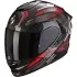 Casque Scorpion Exo-1400 Evo II Carbon Air Hex Noir Rouge Blanc
