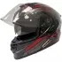 Casque Scorpion Exo-1400 Evo II Carbon Air Hex Noir Rouge Blanc