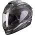 Casque Scorpion Exo-1400 Evo II Carbon Air Noir Argent