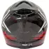 Casque Scorpion Exo-1400 Evo II Carbon Air Hex Noir Rouge Blanc