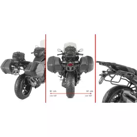 Support Valises Givi Monokey Side BMW R 1300 RS - PLX5153