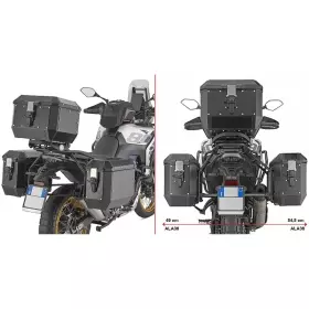 Support Valises Givi Monokey Voge DS800X Rally - PLO9264MK