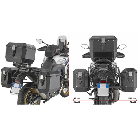 Support Valises Givi Monokey Voge DS800X Rally - PLO9264MK - Supports et fixations pour sacoches et valises moto GIVI