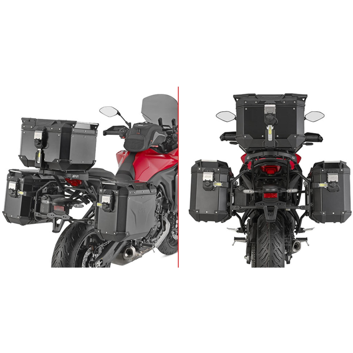 Support Valises Givi Monokey Cam-Side Yamaha Tracer 7 - PLO2177CAM