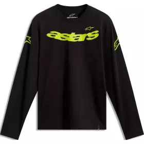 T-Shirt Alpinestars Velocifier Manches Longues CSF Noir