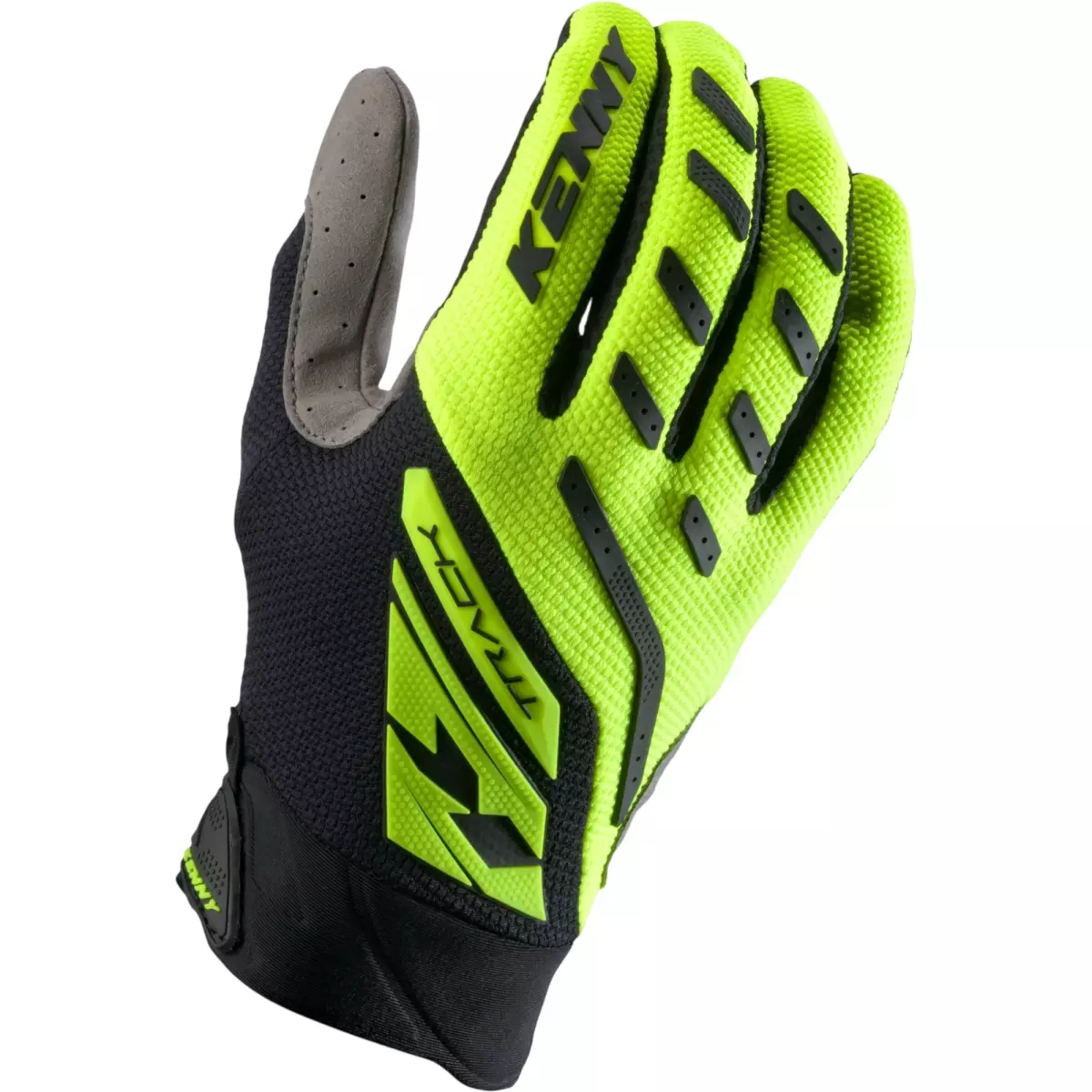 Gants Cross Kenny MX27 Track Jaune Fluo