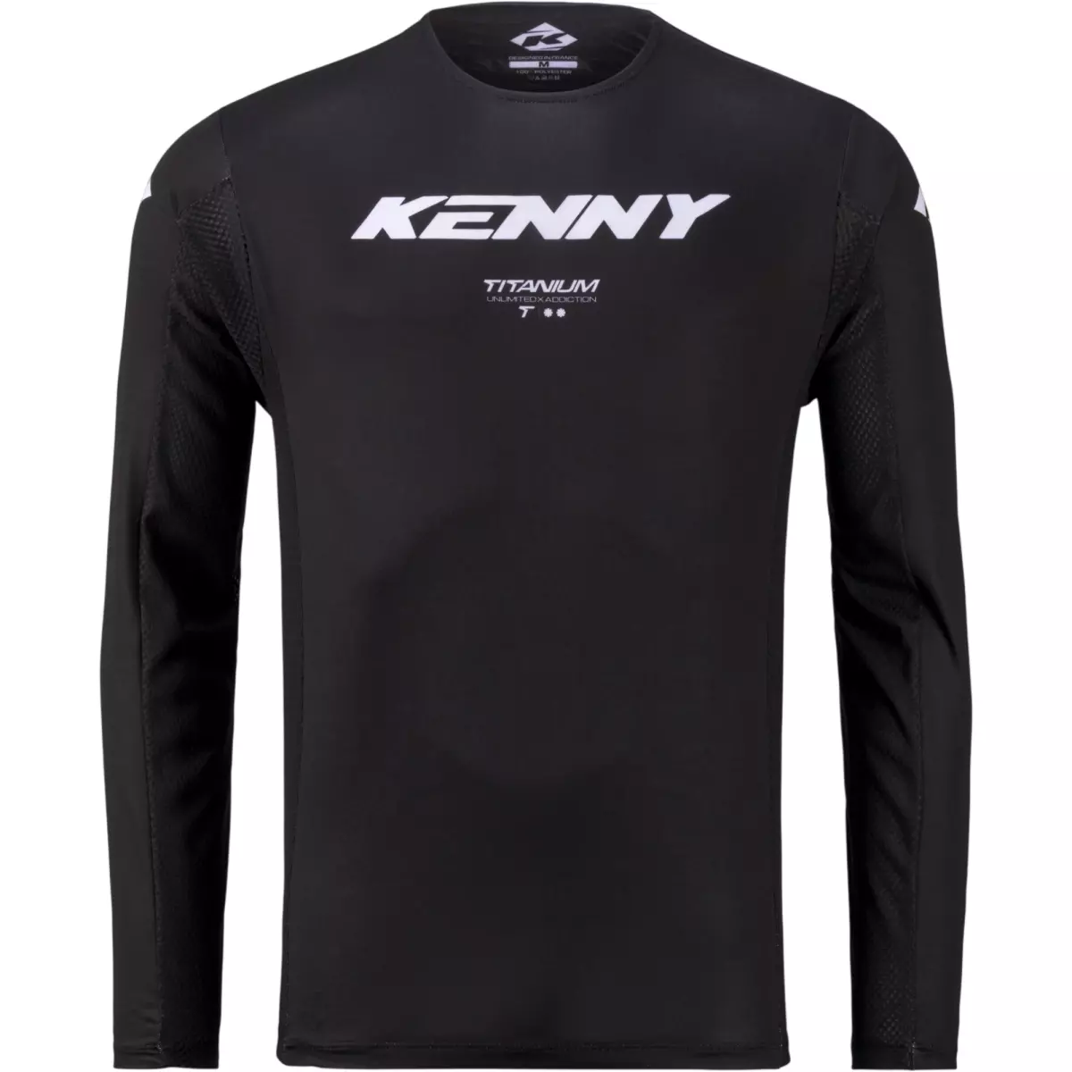 Maillot Cross Kenny MX27 Titanium Noir