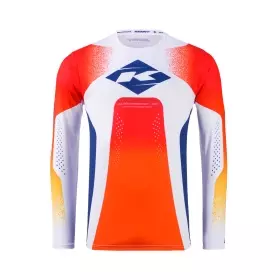 Maillot Cross Kenny MX27 Track Blast Orange Blanc
