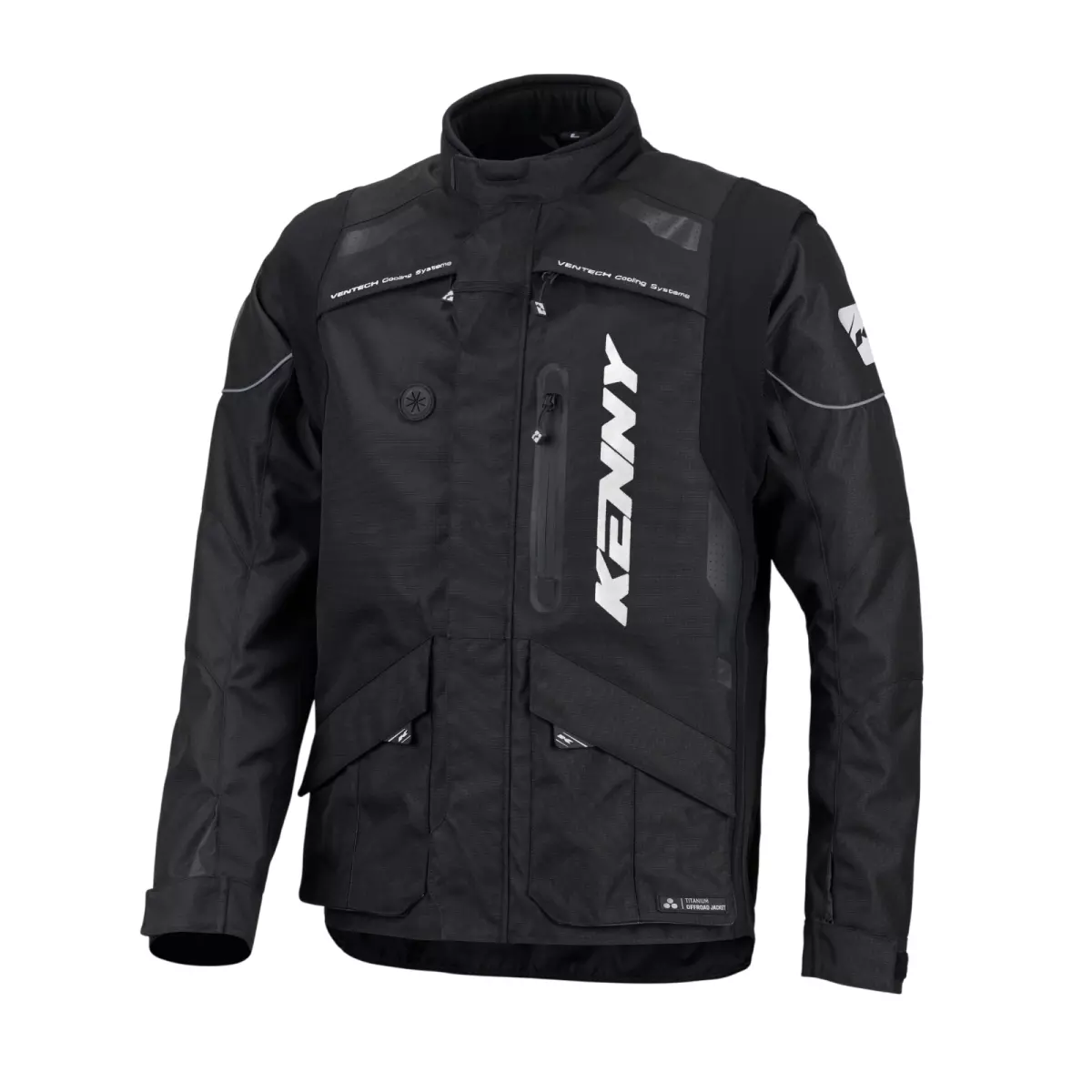Veste Kenny MX27 Titanium Noir