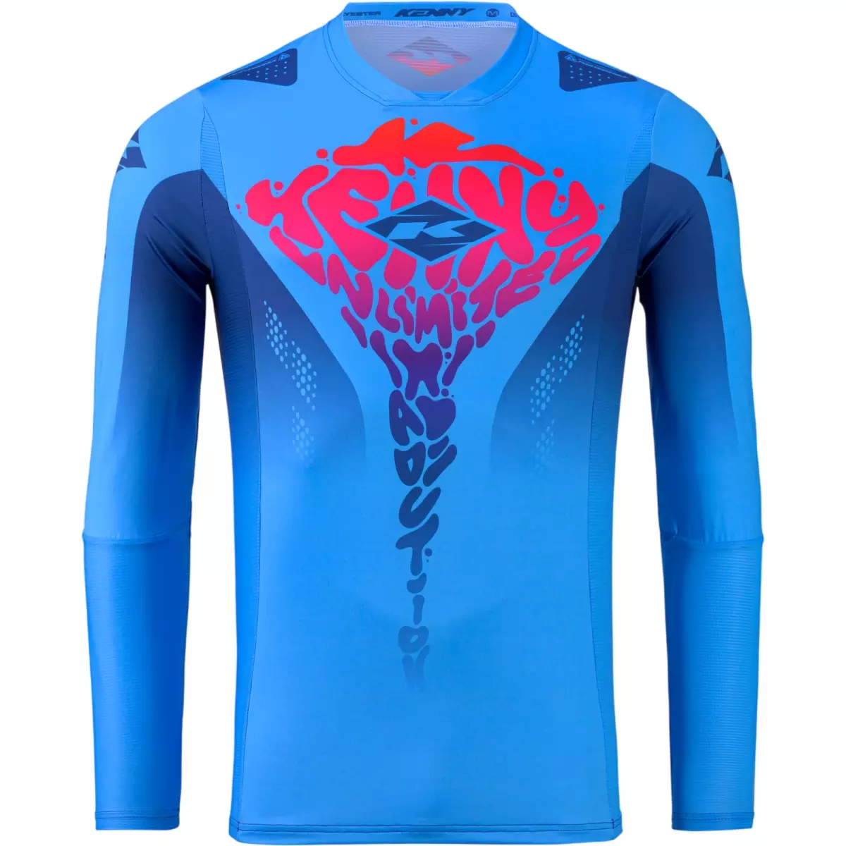 Maillot Cross Enfant Kenny MX27 Performance Comics Bleu