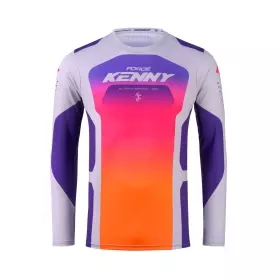 Maillot Cross Kenny MX27 Force Race Gris