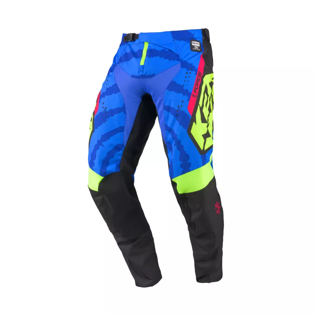 Pantalon Cross Kenny MX27 Force Spiral Bleu