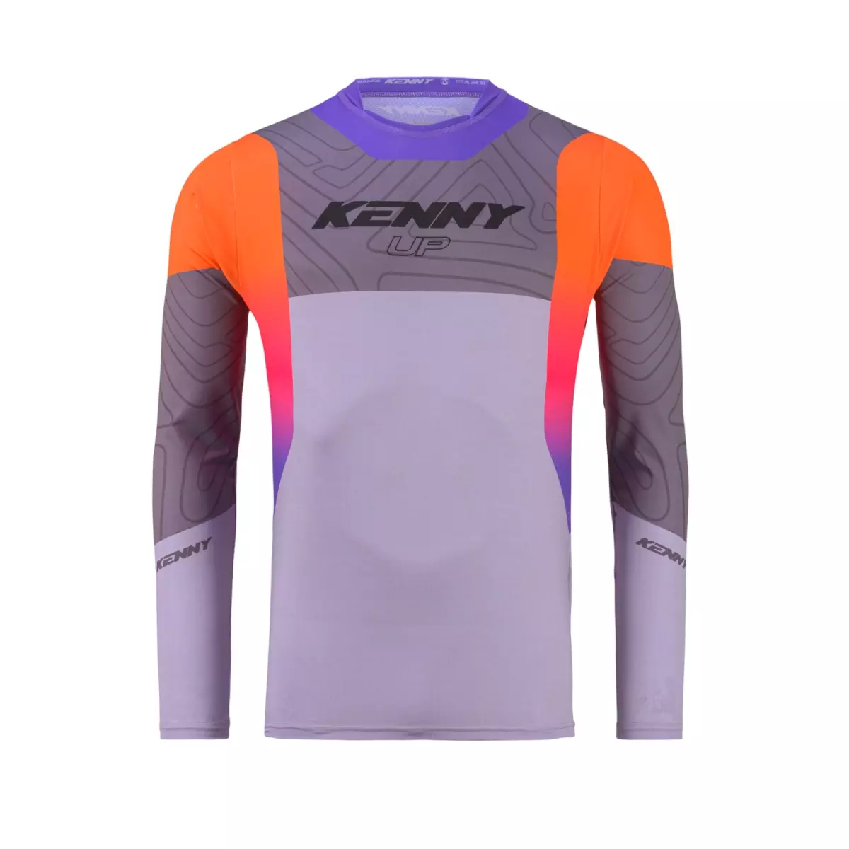 Maillot Cross Kenny MX27 Trial Up Gris