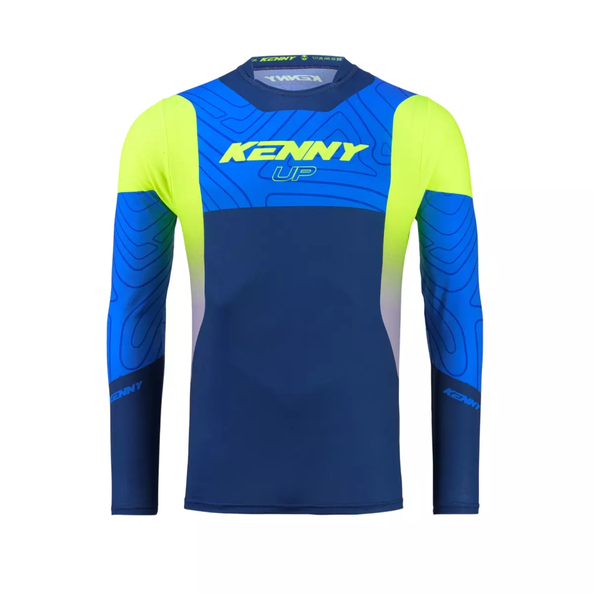 Maillot Cross Kenny MX27 Trial Up Bleu