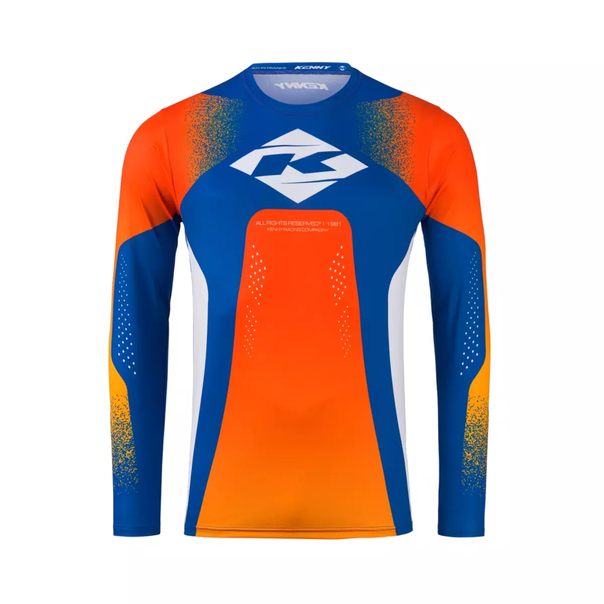 Maillot Cross Kenny MX27 Track Blast Orange