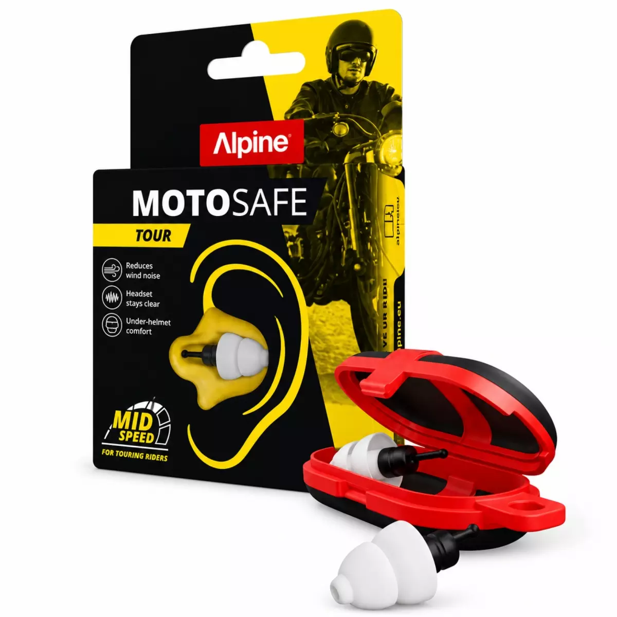 Bouchons D'Oreilles Alpine MotoSafe Tour