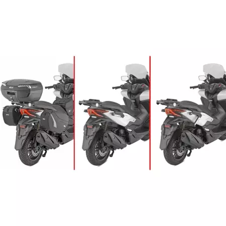 Supports Latéraux Givi Sacoches Easy-T Honda Forza 125/300 - STL1166 - Supports et fixations pour sacoches et valises moto GIVI