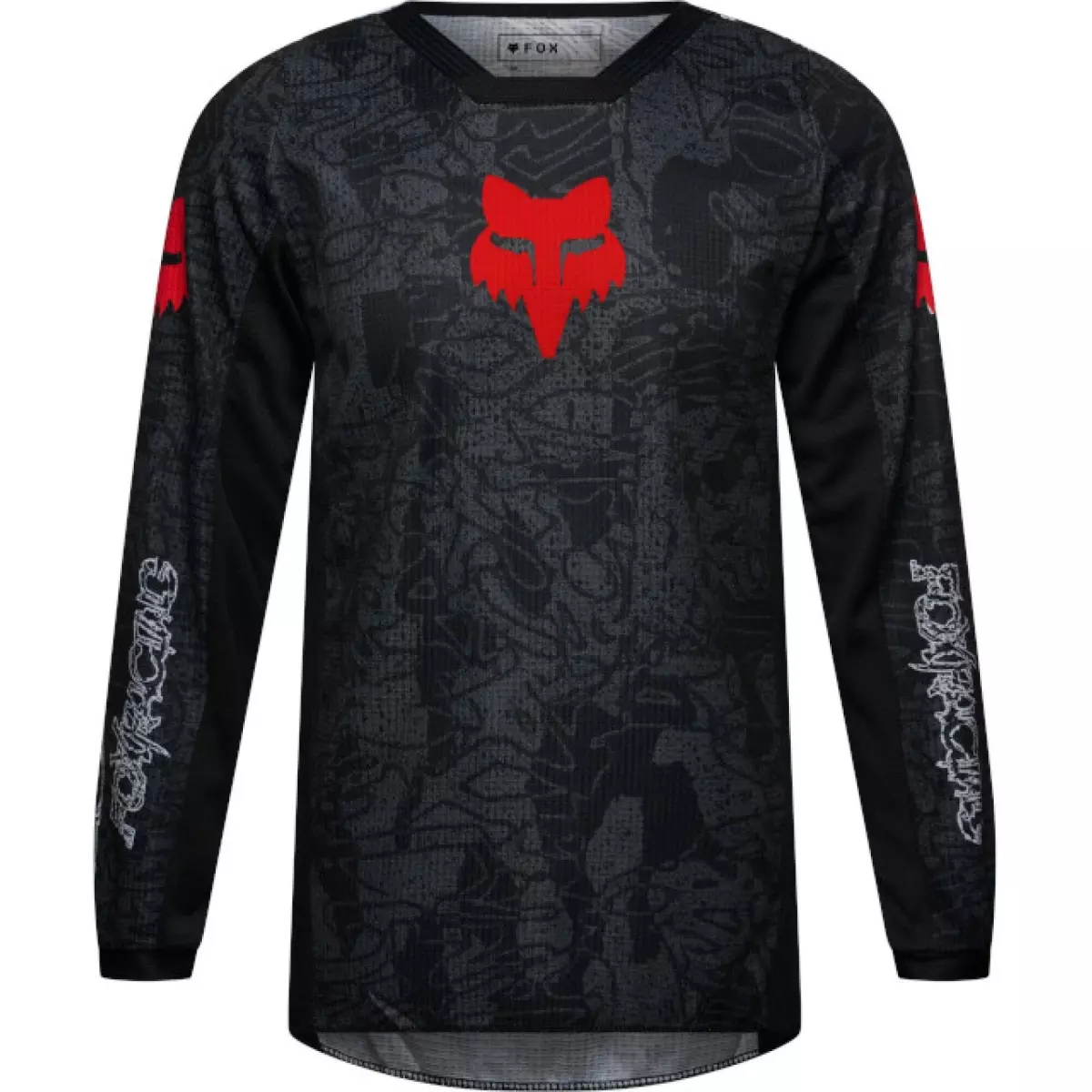 Maillot Cross Enfant Fox 180 Abyss Noir