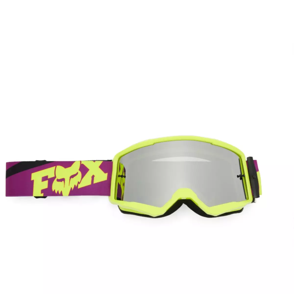 Masque Cross Fox Main Raid Violet Jaune
