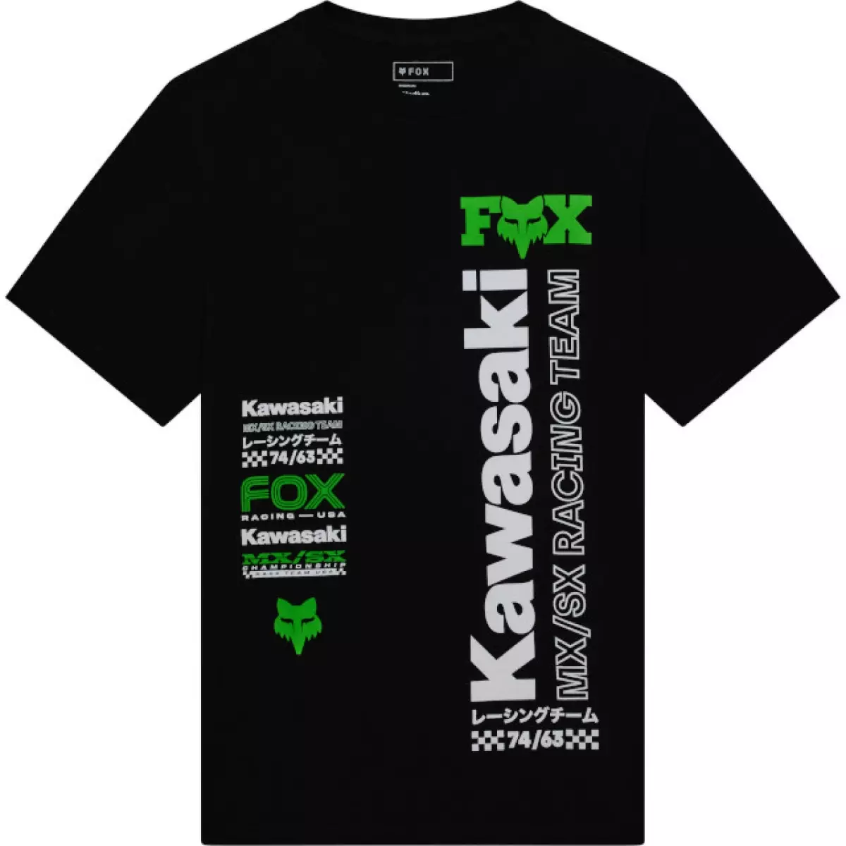 T-Shirt Fox Kawi 195 Original Noir