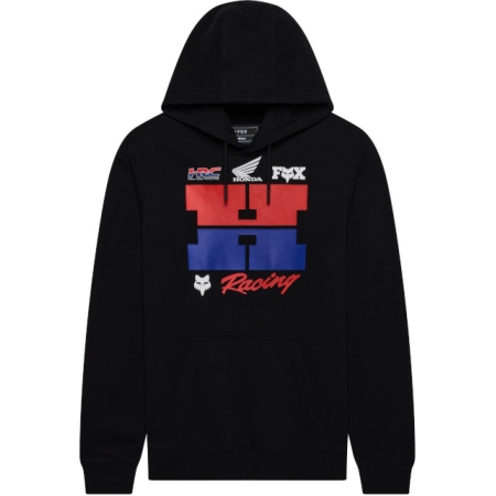 Sweat à Capuche Fox Honda Fleece Noir - Sweat-Shirt FOX