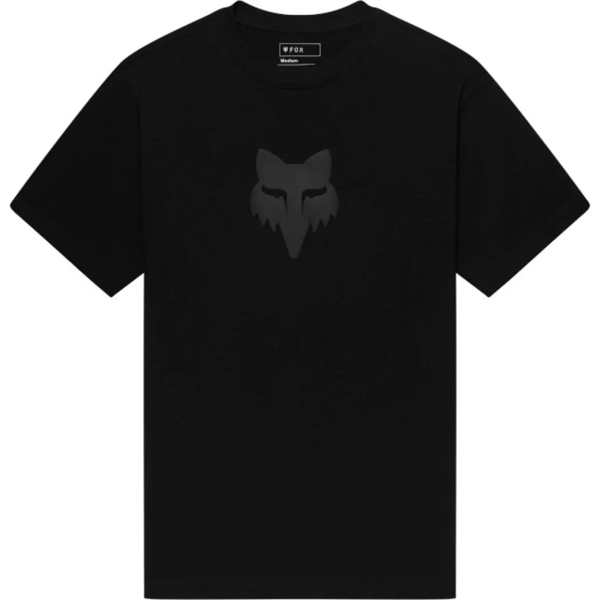 T-Shirt Fox Head Heavyweight Noir