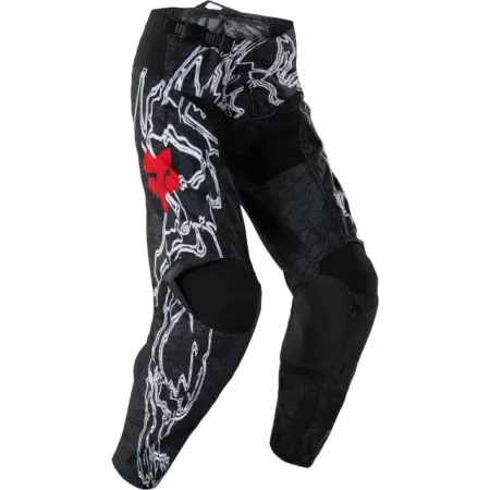 Pantalon Cross Enfant Fox 180 Abyss Junior Noir - Equipement cross enfant FOX
