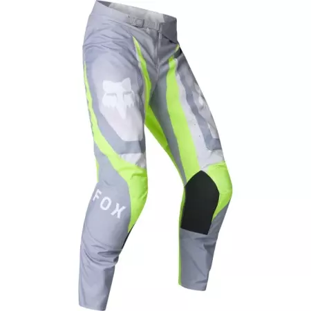 Pantalon Cross Fox 180 Frame Gris Jaune - Equipement Cross FOX