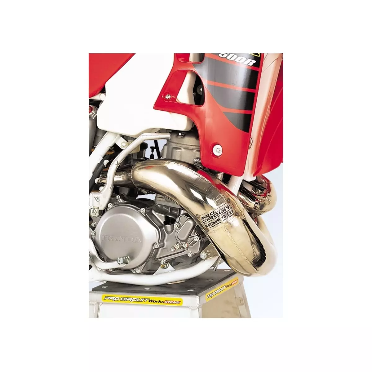 Echappement Pro Circuit Works Nickel Honda CR500R