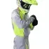 Maillot Cross Fox 180 Frame Gris Jaune