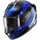 Casque Shark Skwal i3 Ready Noir Chrome Bleu