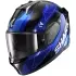 Casque Shark Skwal i3 Ready Noir Chrome Bleu