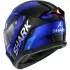 Casque Shark Skwal i3 Ready Noir Chrome Bleu