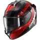 Casque Shark Skwal i3 Ready Noir Chrome Rouge