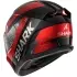 Casque Shark Skwal i3 Ready Noir Chrome Rouge