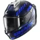 Casque Shark Skwal i3 Vibetrack Bleu Chrome Argent