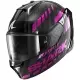 Casque Shark Skwal i3 Vibetrack Noir Chrome Violet