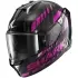 Casque Shark Skwal i3 Vibetrack Noir Chrome Violet