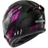 Casque Shark Skwal i3 Vibetrack Noir Chrome Violet