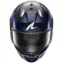 Casque Shark Skwal i3 Vibetrack Bleu Chrome Argent