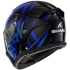 Casque Shark D-Skwal 3 Dashed Noir Bleu Anthracite