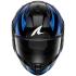 Casque Shark D-Skwal 3 Dashed Noir Bleu Anthracite