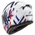 Casque Shark D-Skwal 3 Dashed Blanc Bleu Rouge