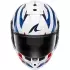 Casque Shark D-Skwal 3 Dashed Blanc Bleu Rouge