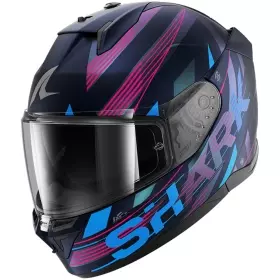 Casque Shark D-Skwal 3 Dashed Bleu Violet Bleu