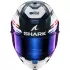 Casque Shark Spartan GT Pro Carbon Replica Zarco GP de France 2026 Carbone Chrome Rouge